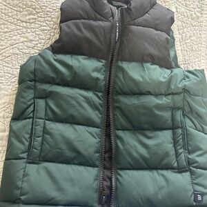 H&M Dark Green Puffer Vest